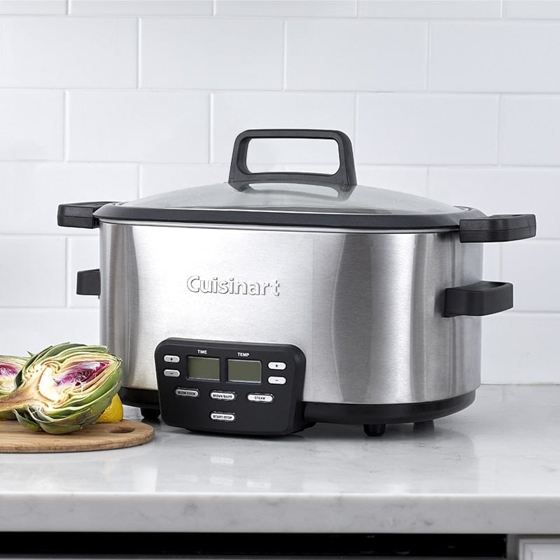 Cuisinart Cook Central® 3-in-1 6QT Multicooker, Silver