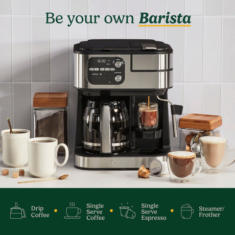 Cuisinart Coffee Center® Barista Bar 4-in-1 Coffee Maker, Black