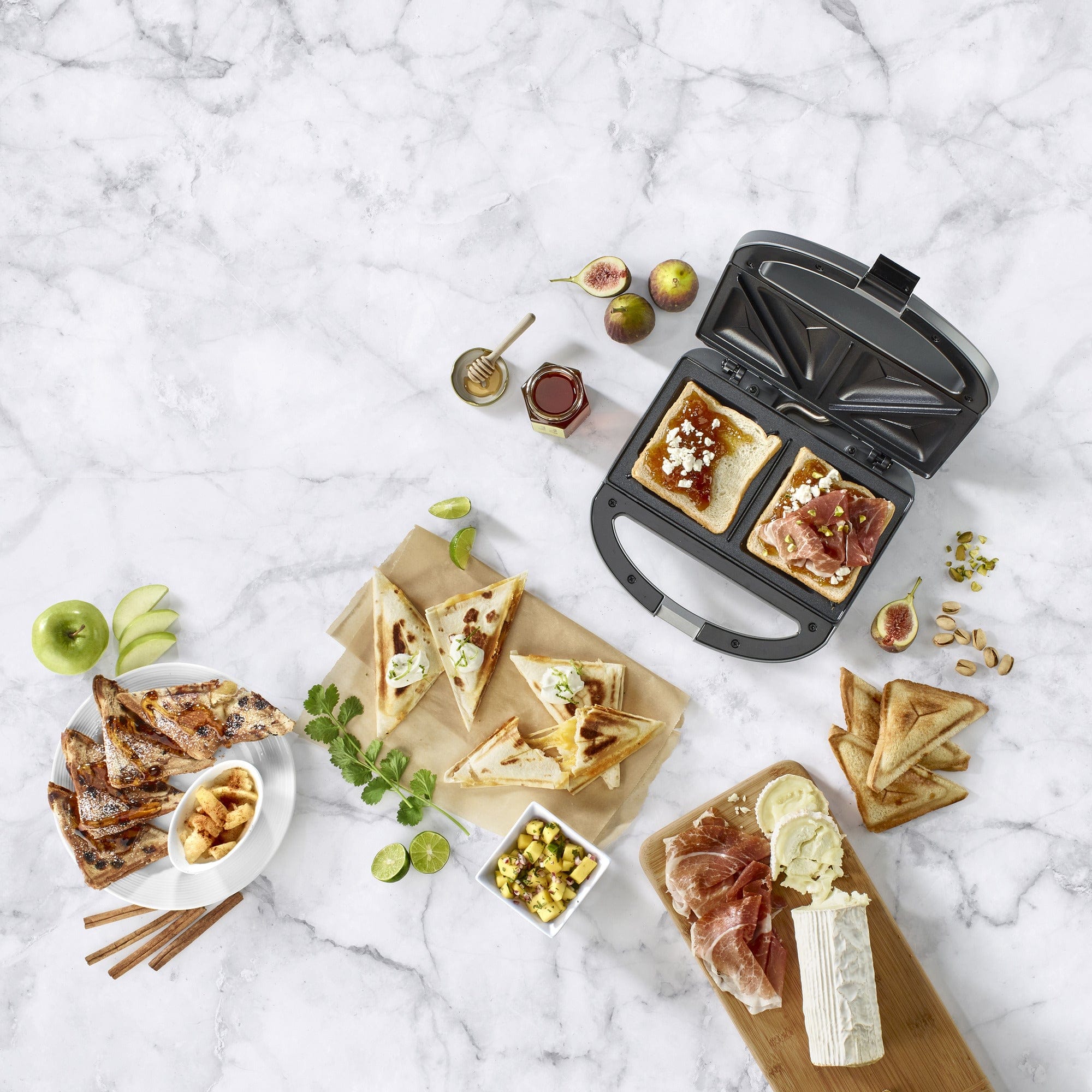 Cuisinart Sandwich Maker, Gray