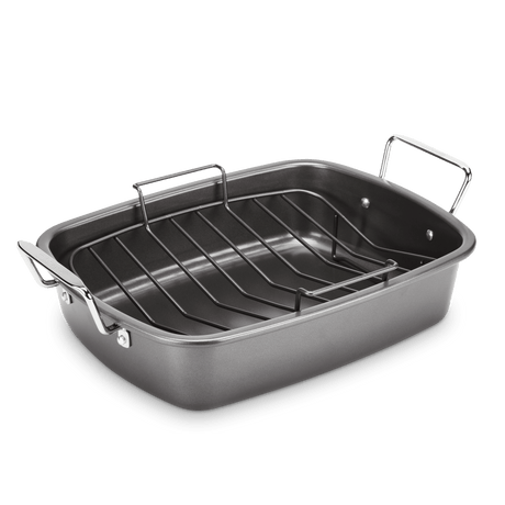 Cuisinart 16″ Roaster with Rack, Gray