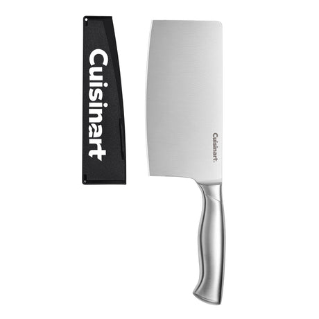 Cuisinart 7" Stainless Steel Cleaver, Silver