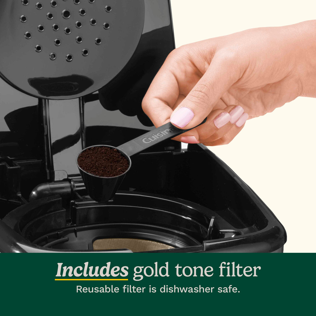 Cuisinart 14 Cup Programmable Coffee Maker, Black