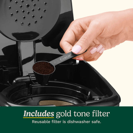 Cuisinart 14 Cup Programmable Coffee Maker, Black