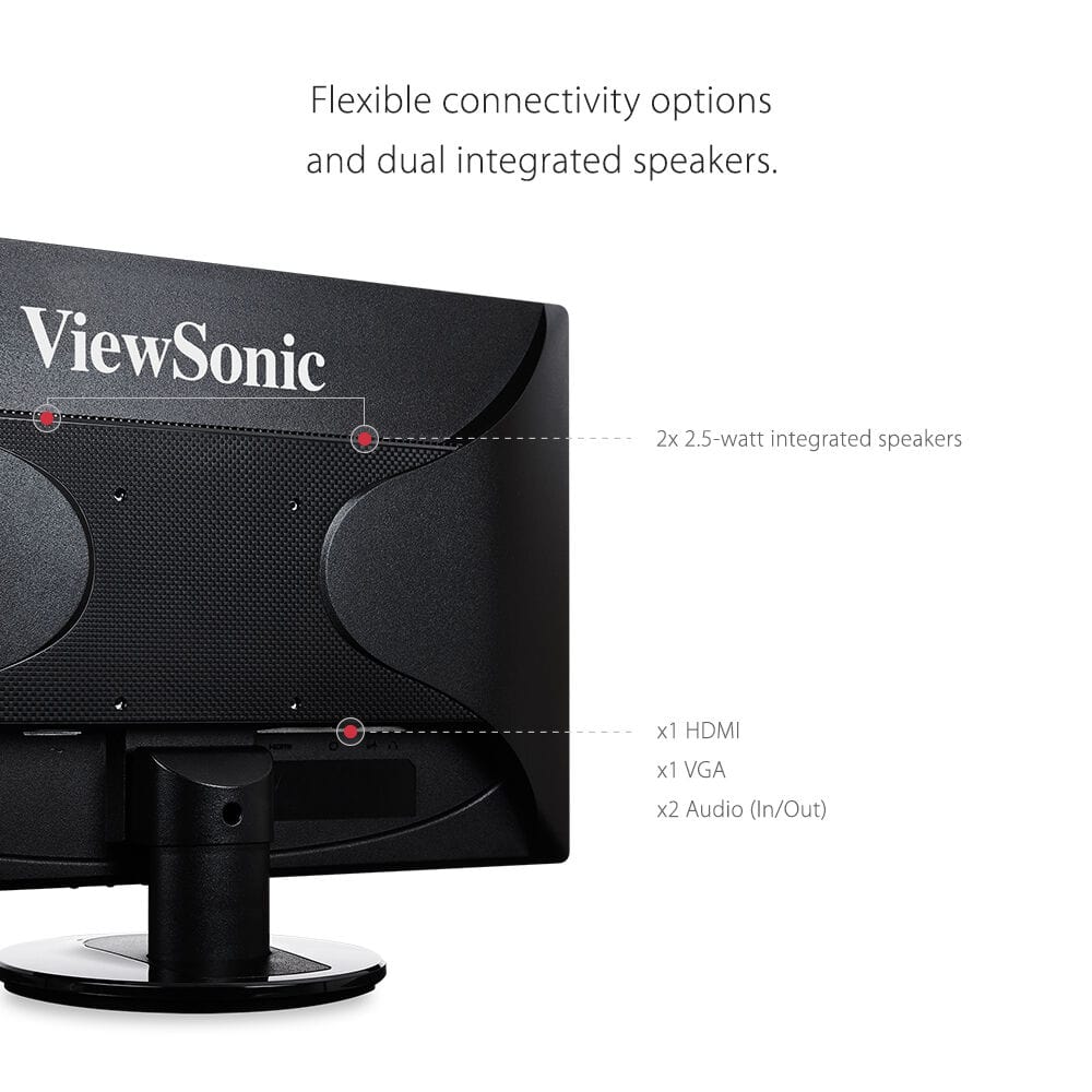 ViewSonic 22" Full HD 1080p Widescreen Monitor - Refurbished