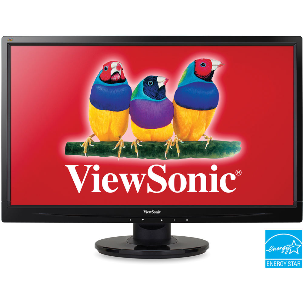 ViewSonic VA2445-LED-R 24" Widescreen LED Backlit LCD Monitor Certified Refurbished