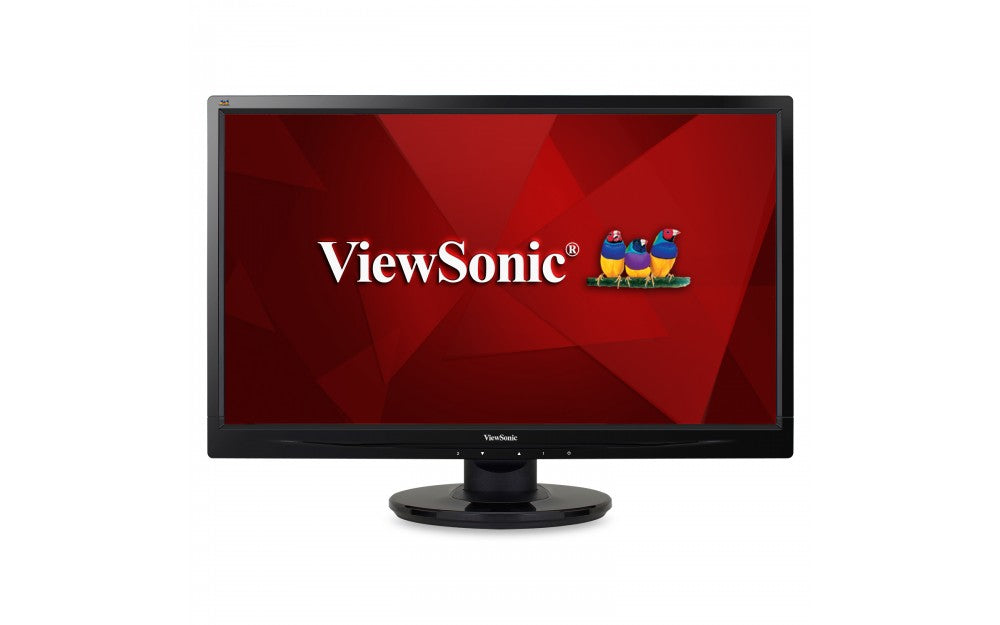 ViewSonic 27 Inch Full HD 1080p LED Monitor with DVI and VGA Inputs - Certified Refurbished