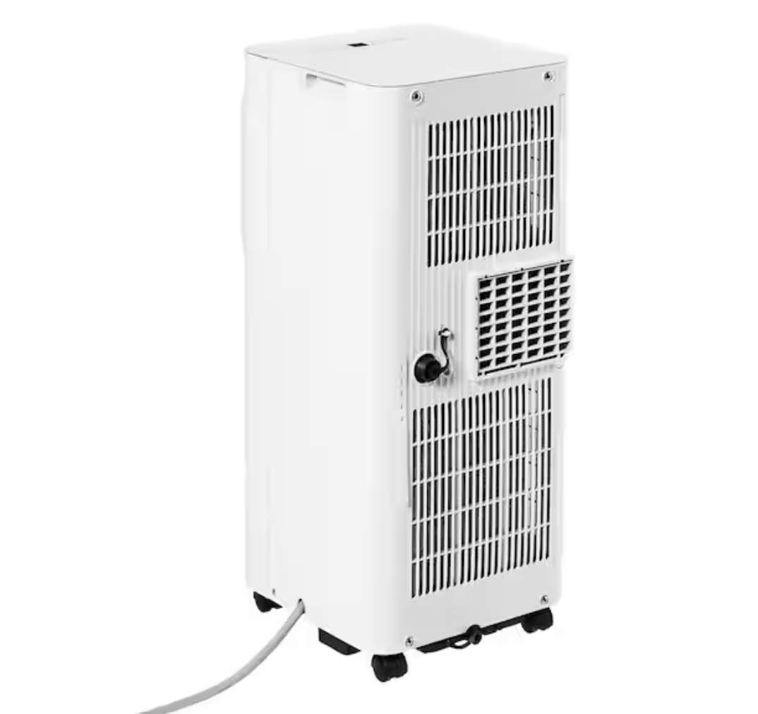 Vissani 5000 BTU 115V 3-in-1 Portable Air Conditioner with Dehumidifier and Remote for Rooms up to 150 sq. ft., White - Certified Refurbished