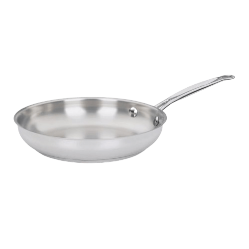 Cuisinart Chef's Classic™ Stainless 9" Skillet, Silver