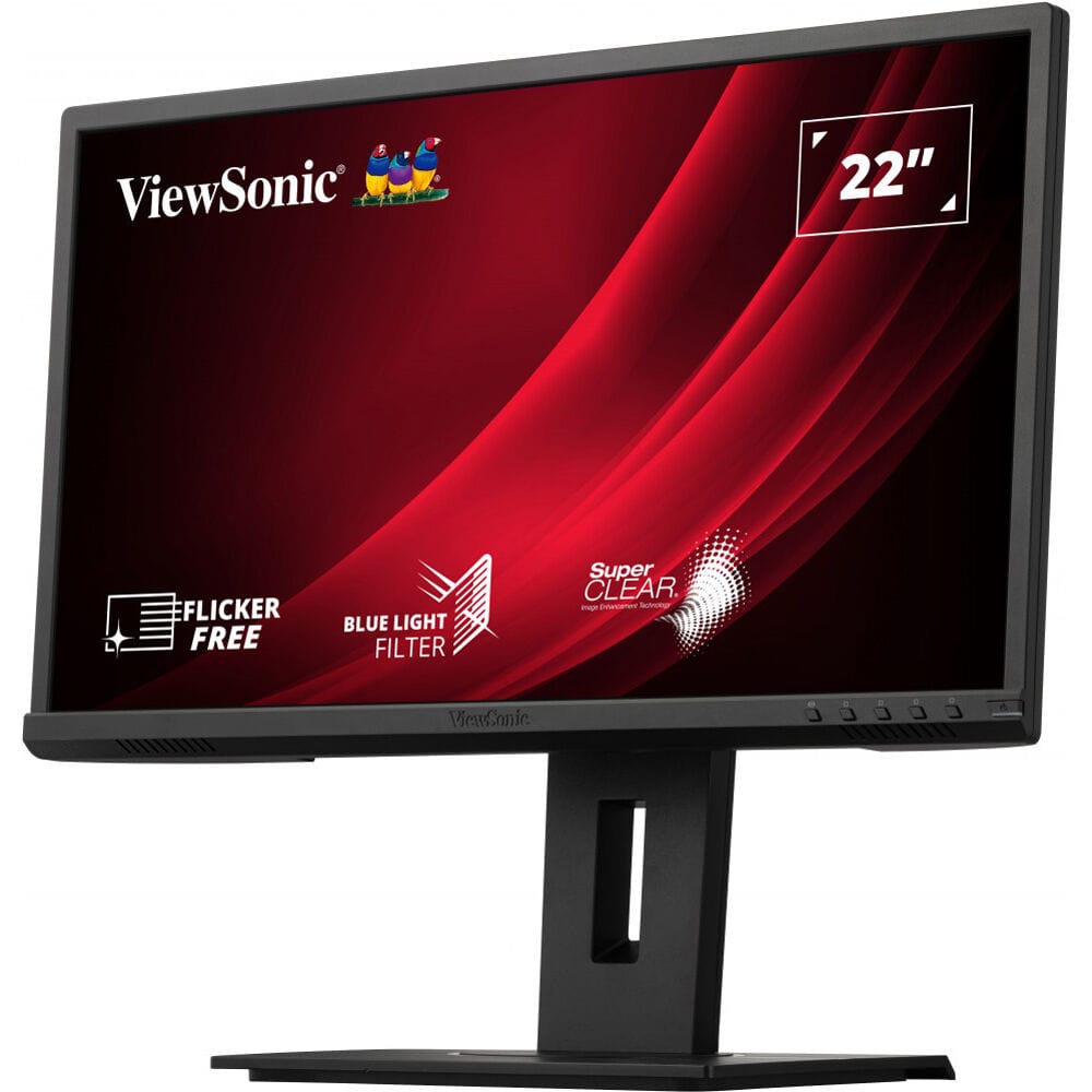 ViewSonic 22" 1080p Ergonomic Monitor - Certified Refurbished