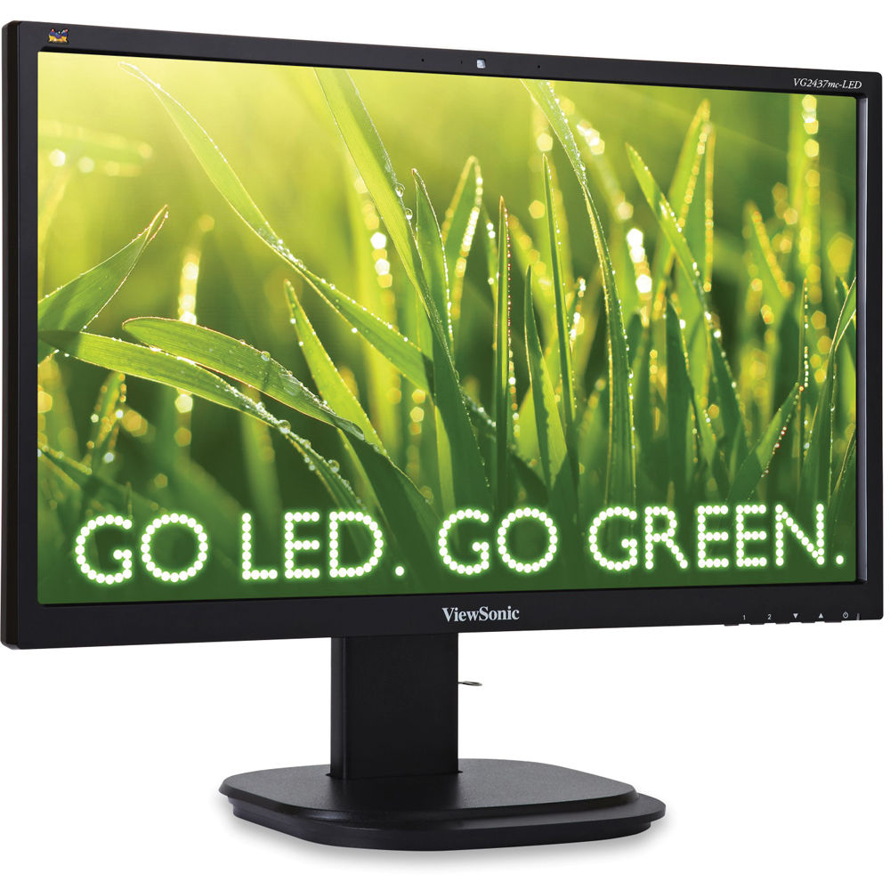 ViewSonic VG2437MC-LED-S 24" FHD LED Monitor Certified Refurbished