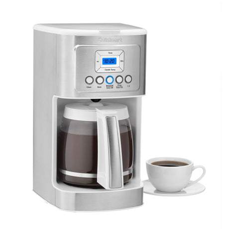Cuisinart 14 Cup Programmable Coffee Maker, White