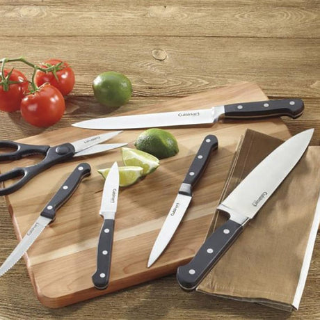 Cuisinart Triple Rivet 14 Piece Knife Block Set, Black