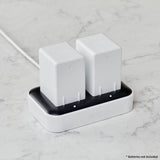 Arlo Accessory Dual Charging Station, Charge Up to Two Batteries, Compatible with Arlo Ultra, Pro3 and Pro4 - Certified Refurbished