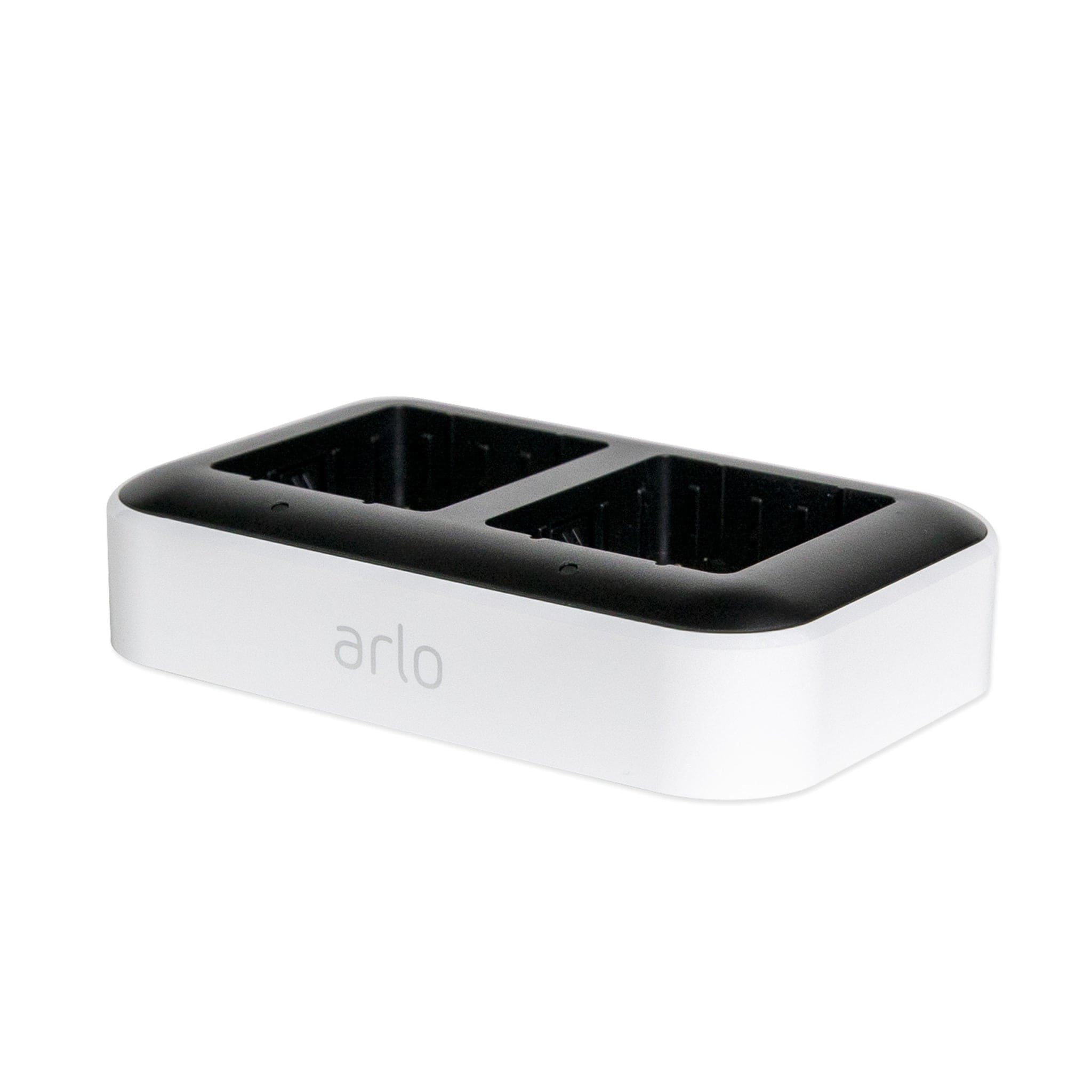 Arlo Accessory Dual Charging Station, Charge Up to Two Batteries, Compatible with Arlo Ultra, Pro3 and Pro4 - Certified Refurbished