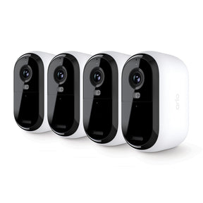 Arlo Essential 2nd Gen 2K, 4-cam, White - Certified Refurbished