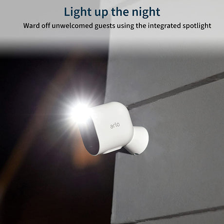 Arlo Pro 4 Series 2K HDR Spotlight Security & Surveillance Camera, 4-Pack - Certified Refurbished