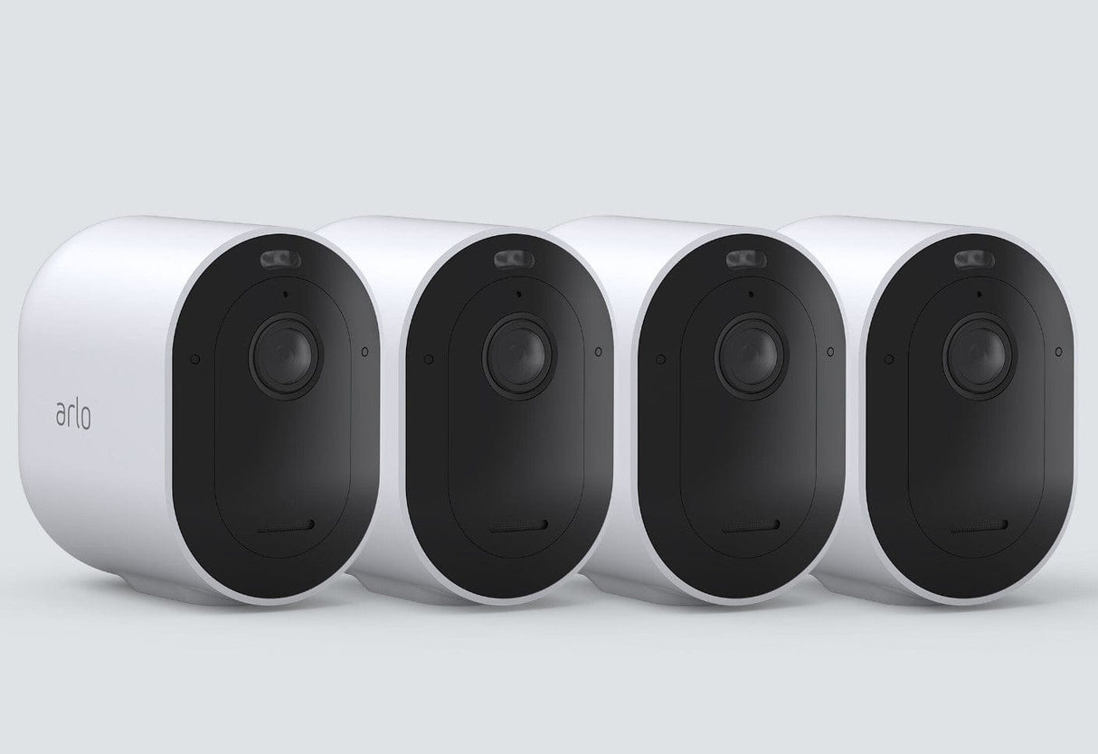 Arlo Pro 4 Series 2K HDR Spotlight Security & Surveillance Camera, 4-Pack - Certified Refurbished