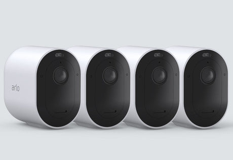 Arlo Pro 4 Series 2K HDR Spotlight Security & Surveillance Camera, 4-Pack - Certified Refurbished