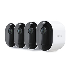 Arlo Pro 5S Camera, 4-Pack, White - Certified Refurbished