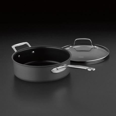 Cuisinart Chef's Classic™ Nonstick Hard Anodized 3.5 Quart Sauté Pan, Black