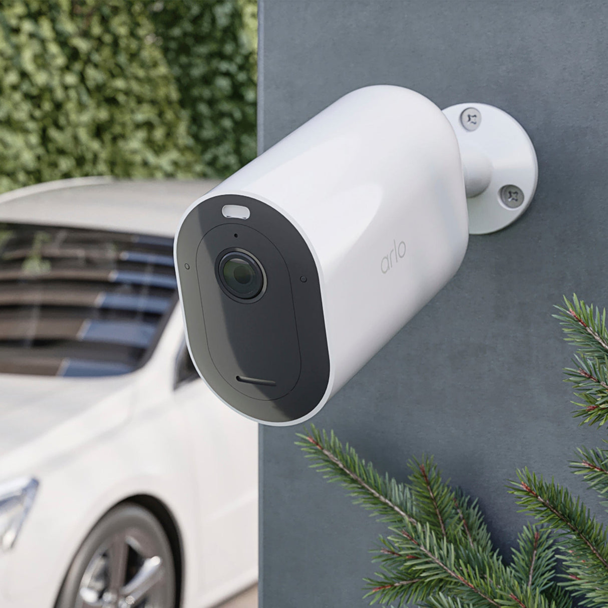 Arlo Pro 4 Bundle Includes 4 Cameras with XL Battery and Housing, 4 Security Mounts and SmartHub - Certified Refurbished