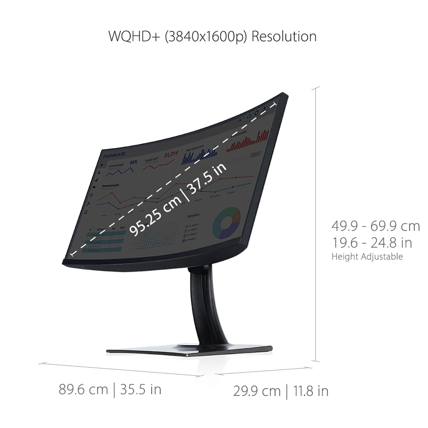 ViewSonic 38" PRO UltraWide Curved Monitor - Certified Refurbished