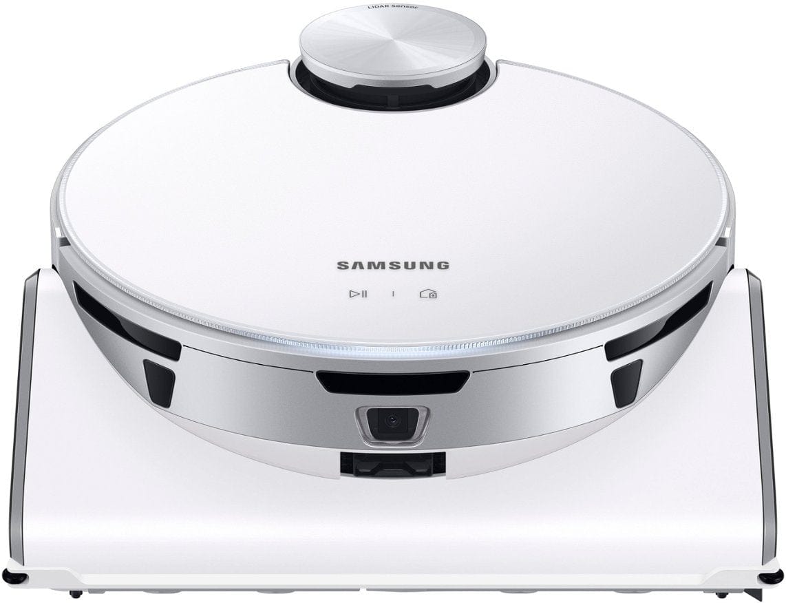 Samsung Jet Bot AI+ Robot Vacuum White - Certified Refurbished
