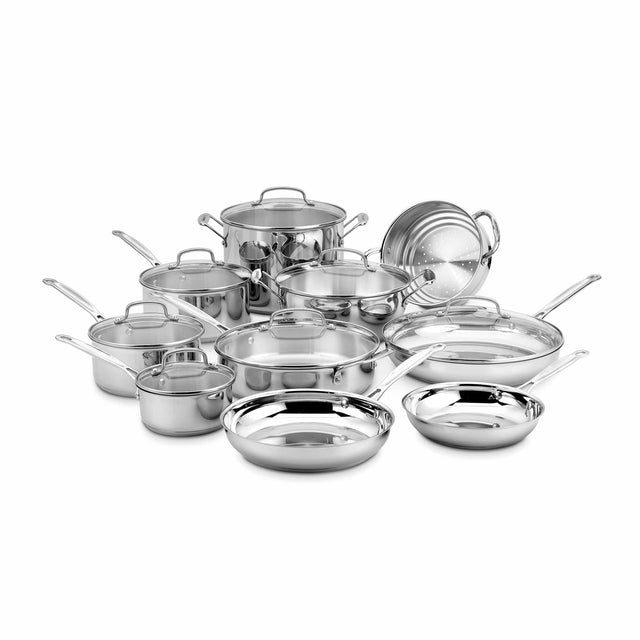 Cuisinart Chef's Classic™ Stainless 17 Piece Chef's Classic Stainless Set, Silver