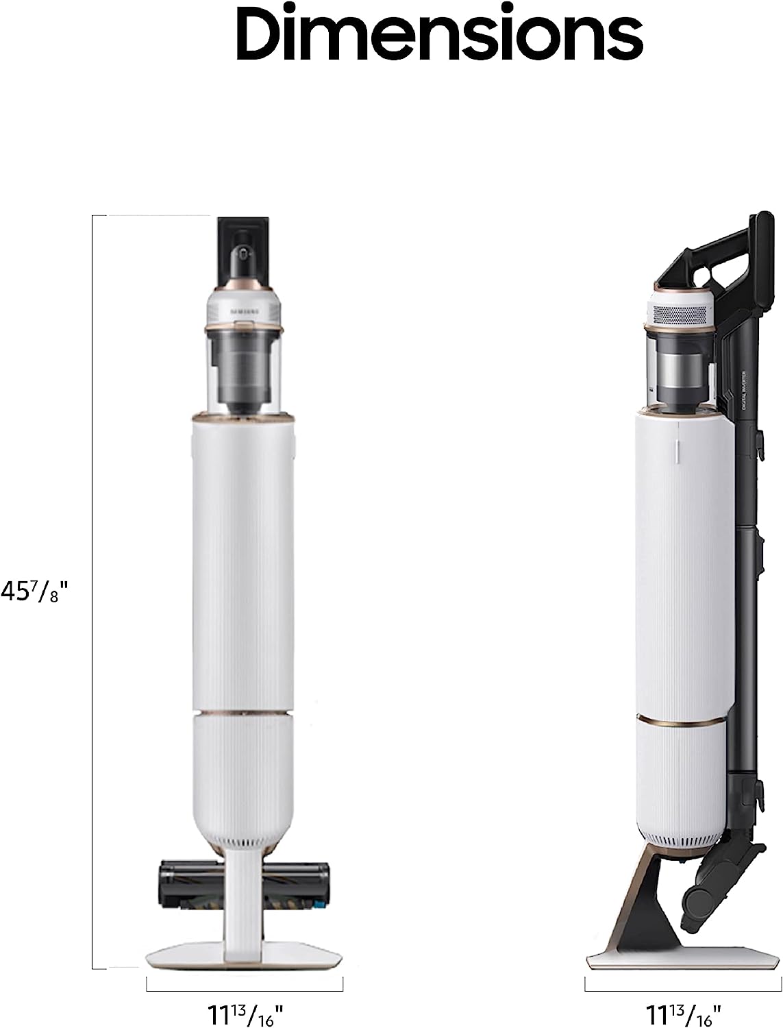 Samsung Bespoke Jet Stick Vacuum White - Certified Refurbished