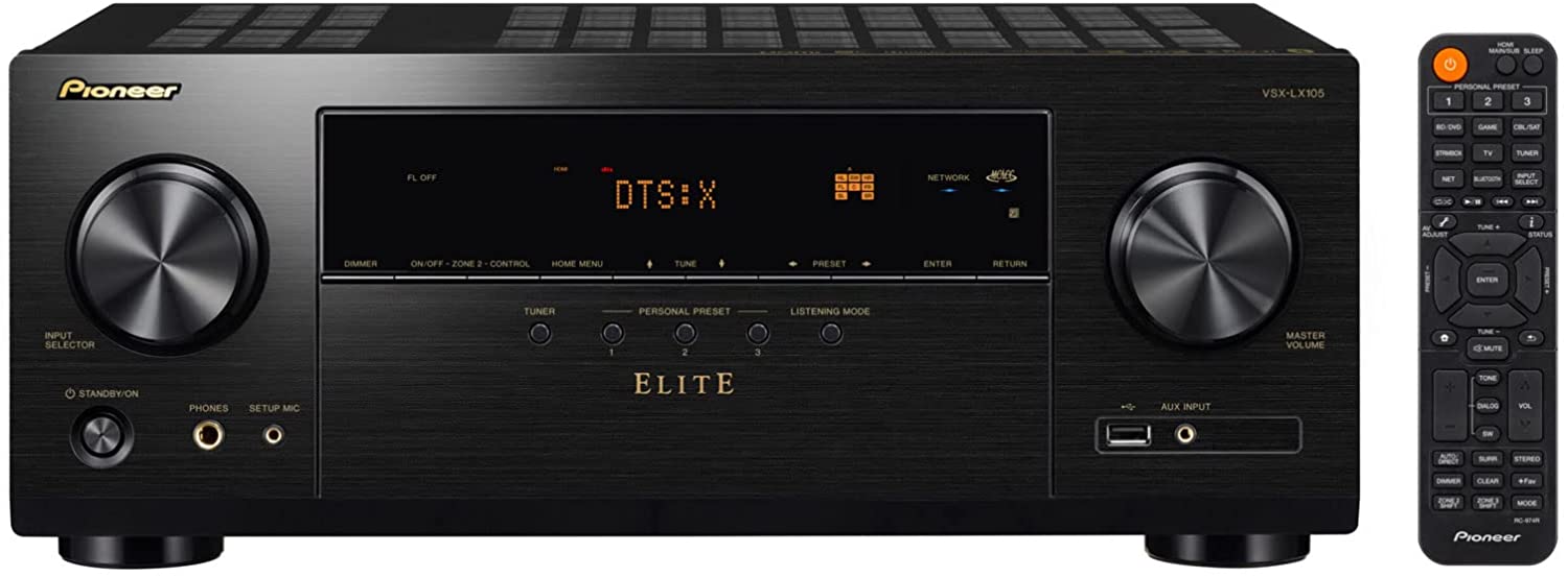 Pioneer VSX-LX105 Elite 7.2 Channel Network AV Receiver