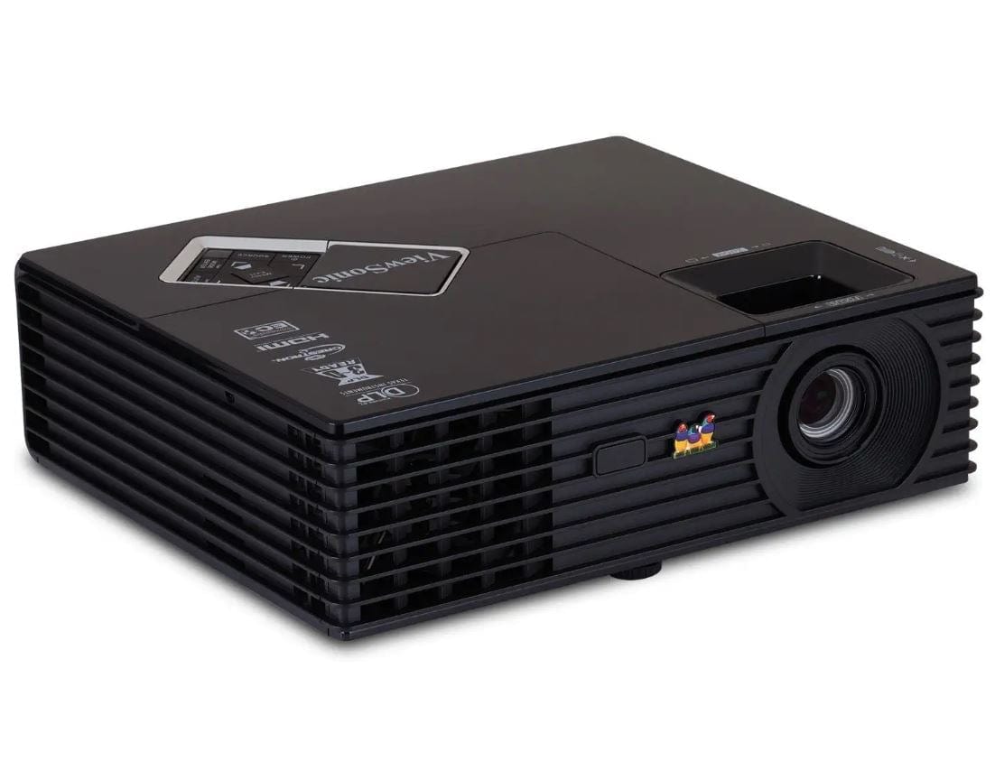 ViewSonic XGA 1024 x 768 Resolution 3000 ANSI Lumens DLP Projector Certified Refurbished