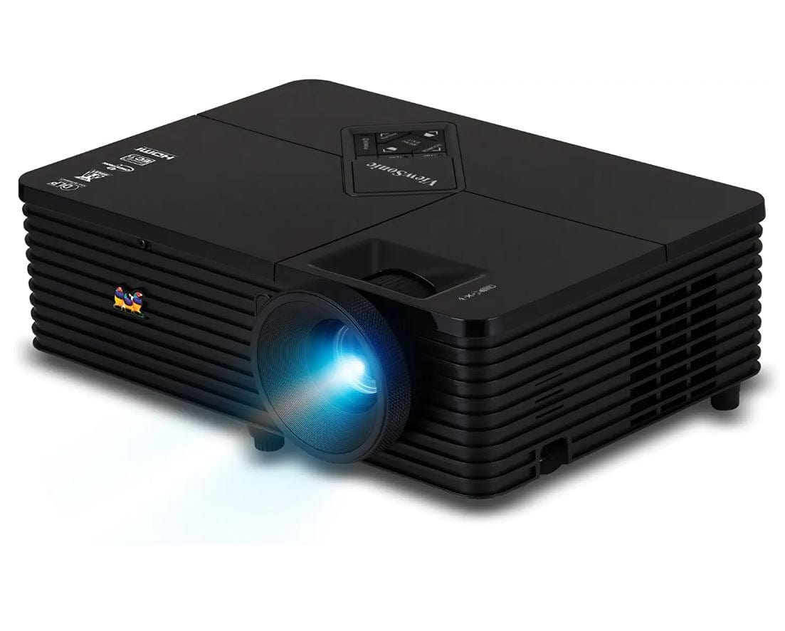 ViewSonic XGA 1024 x 768 Resolution 3000 ANSI Lumens DLP Projector Certified Refurbished