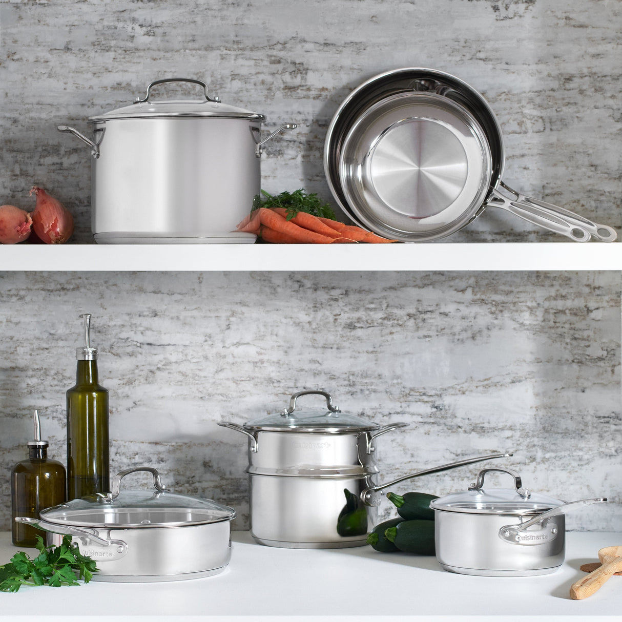 Cuisinart Chef's Classic™ Stainless 11 Piece Set, Silver