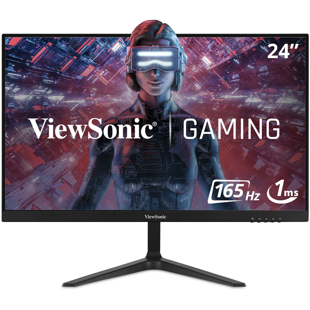 ViewSonic VX2418-P-MHD-R 24" 165Hz Full HD Gaming Monitor - Certified Refurbished