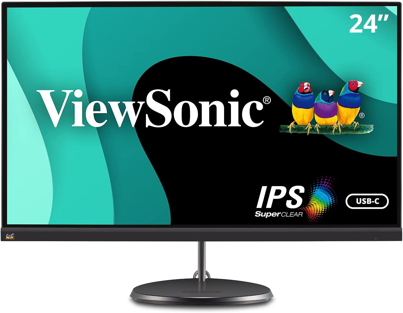 ViewSonic 24" 1080p Frameless IPS Monitor - Certified Refurbished