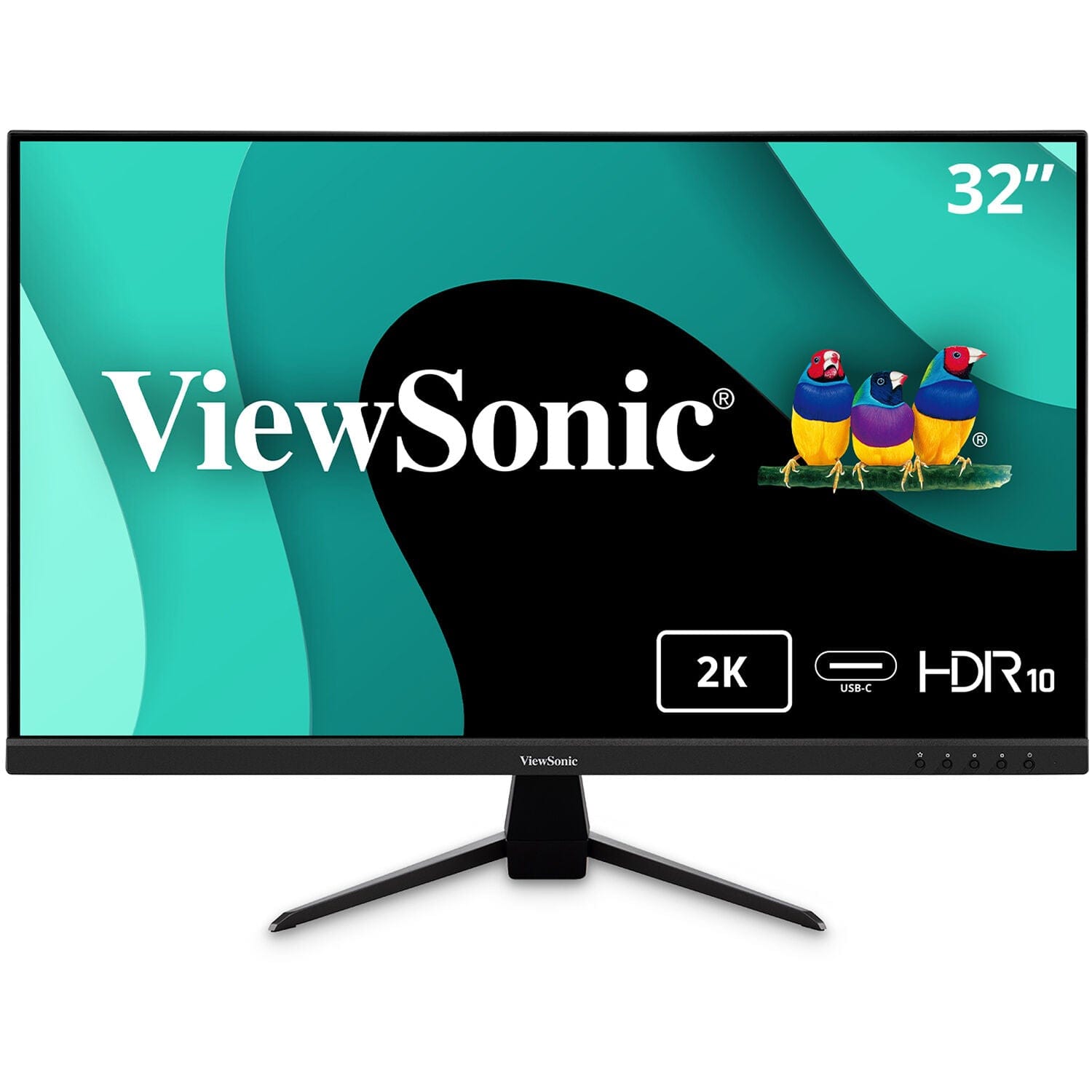 ViewSonic 4K UHD 32" 65W USB C IPS Monitor - Certified Refurbished