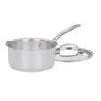Cuisinart 1 Quart Saucepan with Cover, Silver