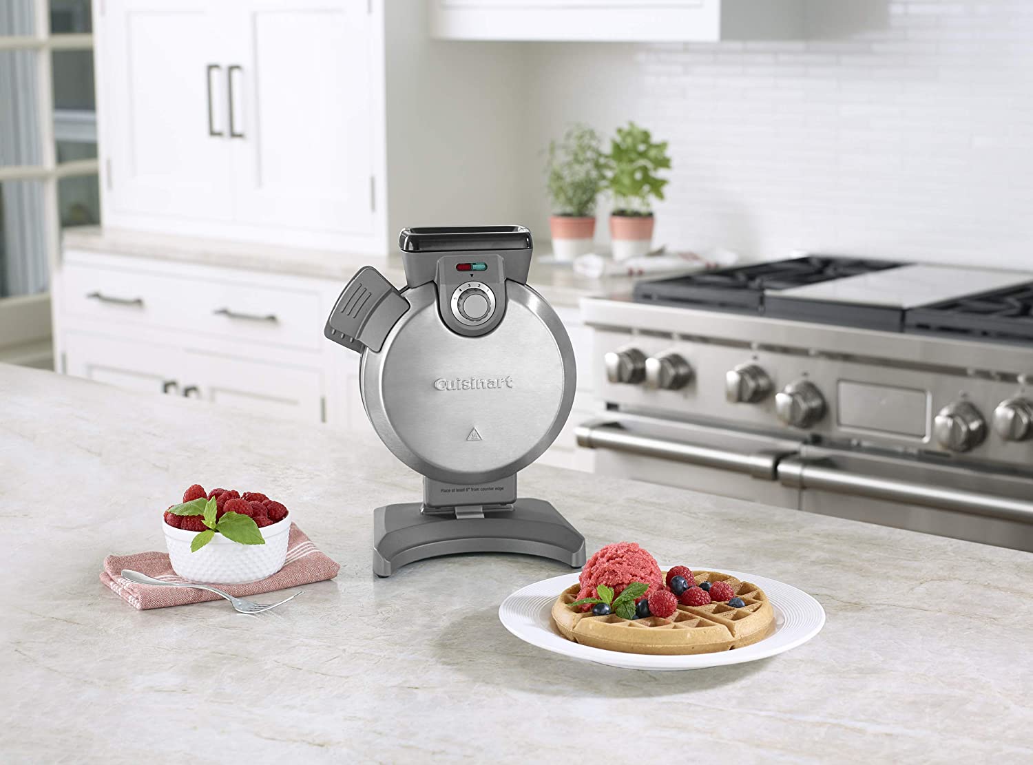 Cuisinart WAF-V100 Vertical Waffle Maker - Certified Refurbished