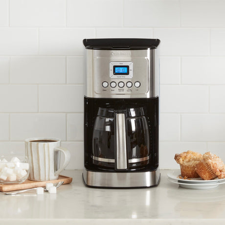 Cuisinart 14 Cup Programmable Coffee Maker, Silver