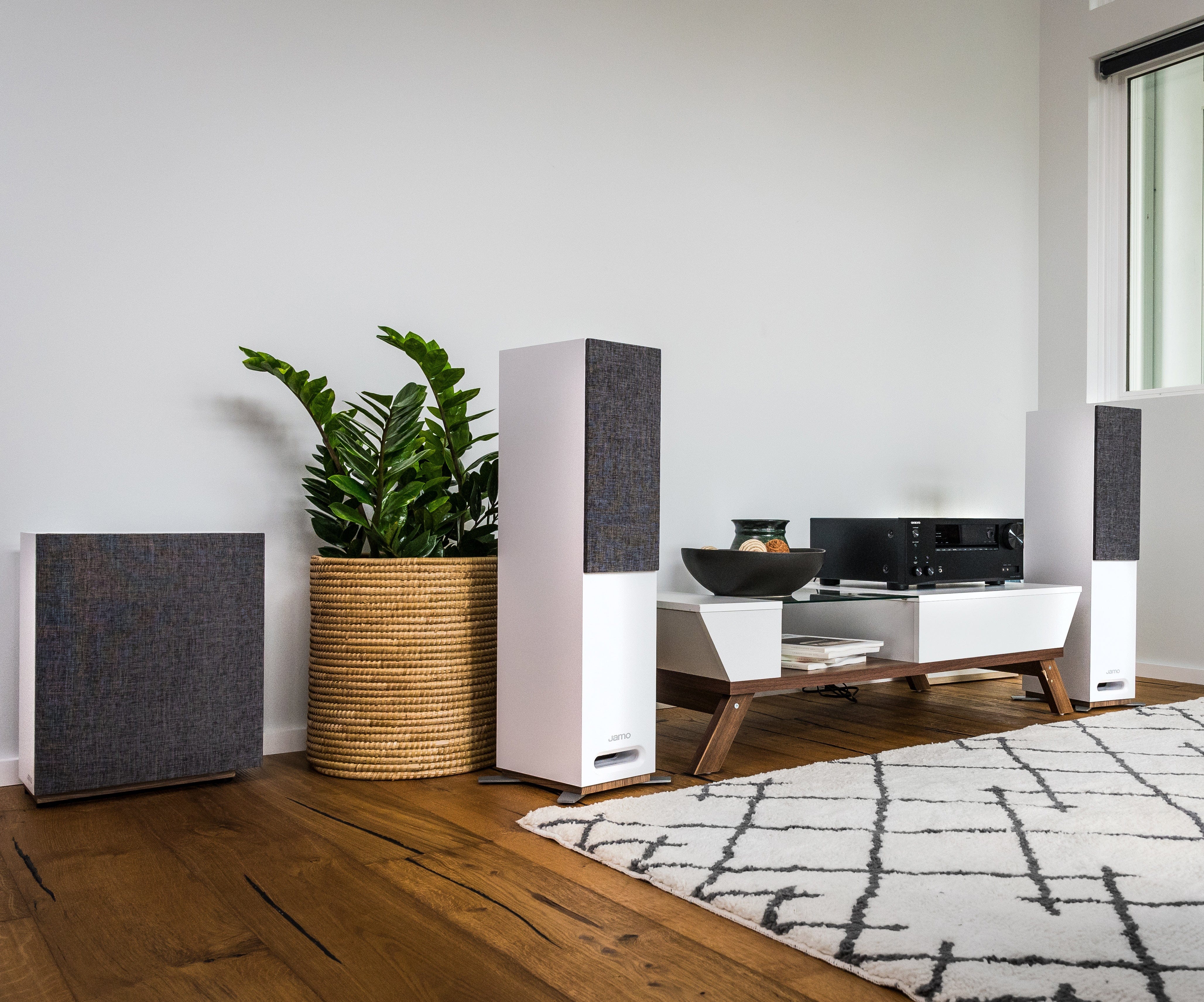 Jamo S 808 SUB Powered Subwoofer White - Certified Refurbished