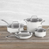 Cuisinart 11 Piece Matte White Set, White