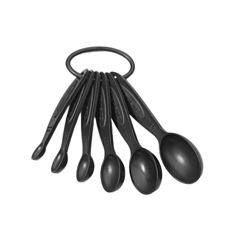 Cuisinart Measuring Spoons (Set of 6), Black