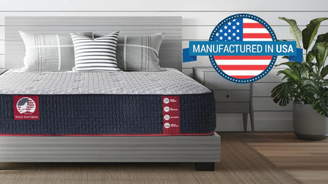 Wolf Mattress TwinXL 11-Inch Luna Memory Foam Hybrid Mattress, Plush Comfort, Medium Firm, Cool Touch, Anti-Microbial w/ Pocketed Coil System