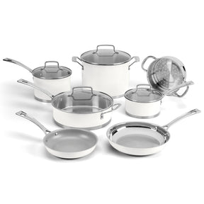 Cuisinart 11 Piece Matte White Set, White