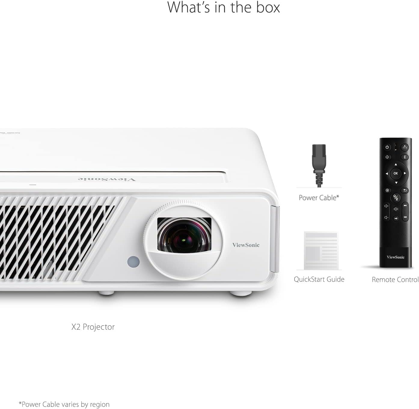 ViewSonic 1080p Short Throw Projector with 2300 ANSI Lumens - Certified Refurbished