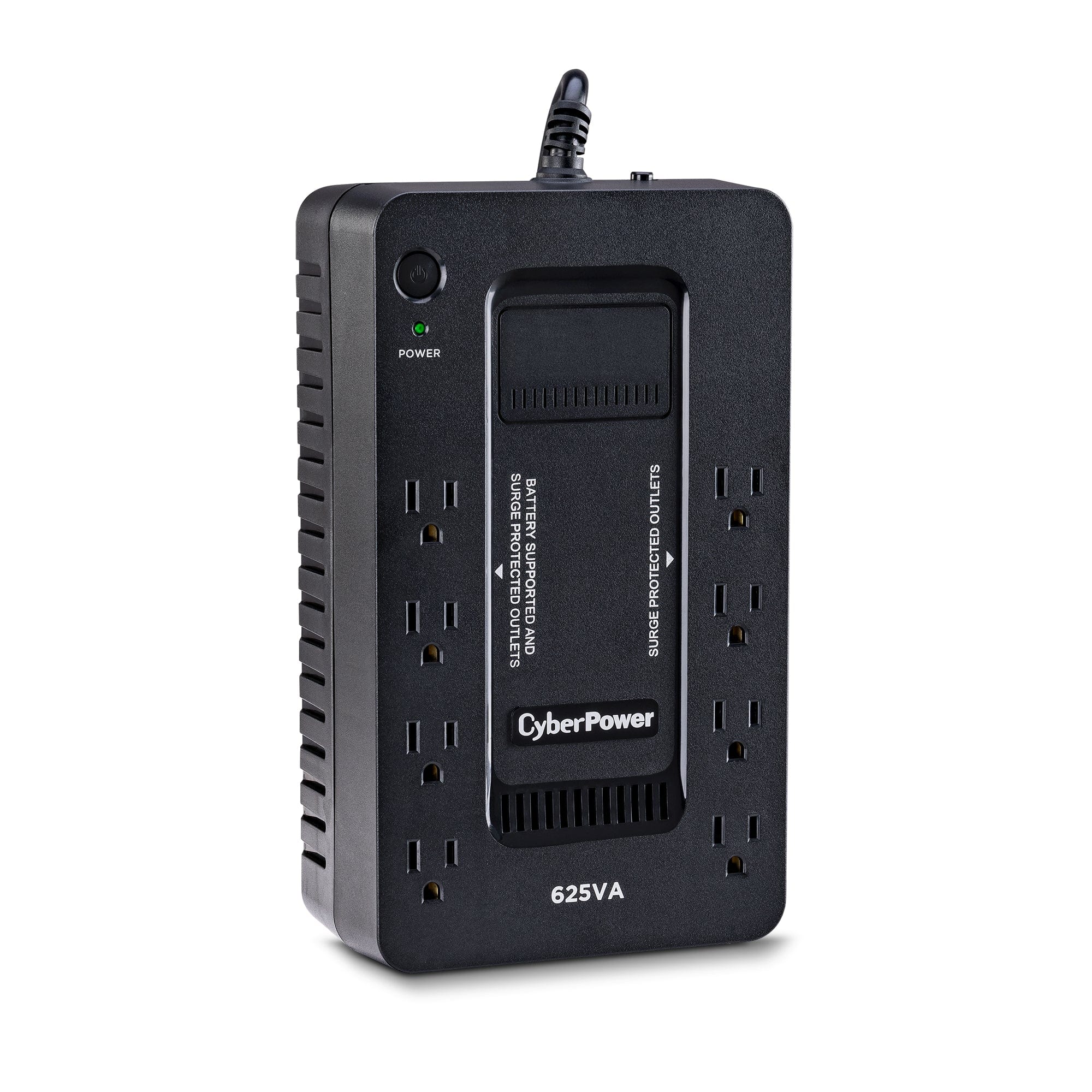 CyberPower XC625 625VA/375W 8-Outlet UPS, New Battery - Certified Refurbished