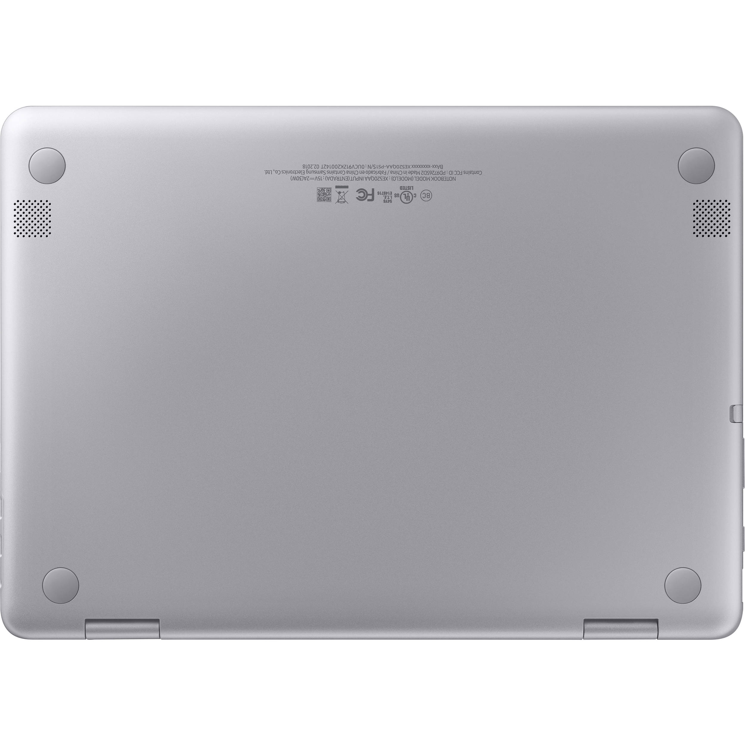 Samsung SR-XE521QAB-K01US-RB Chromebook Plus Silver 12.2" FHD 3965Y 4GB 32GB Chrome - Seller Refurbished