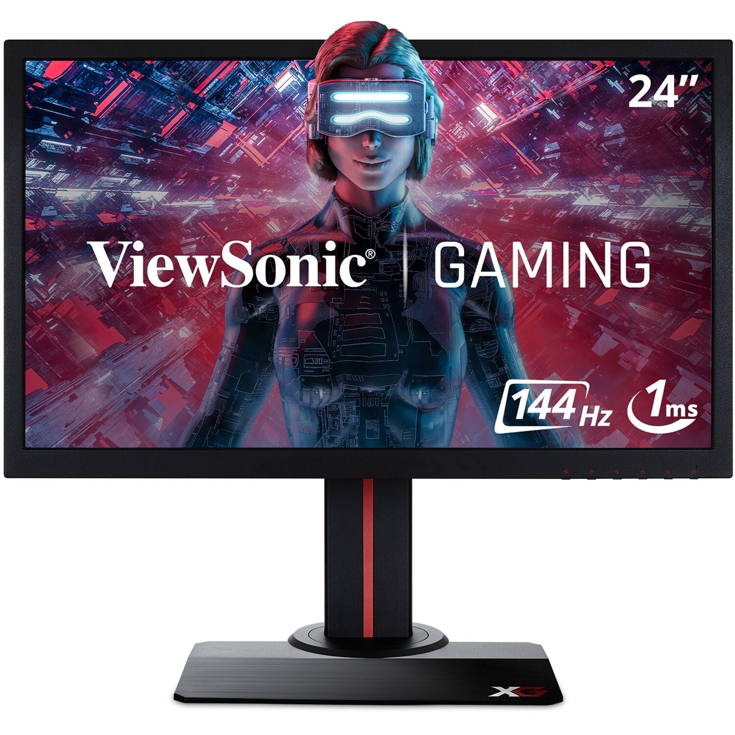 ViewSonic 24" 144Hz 1ms 1080p Gaming Monitor - Certified Refurbished