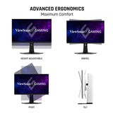 ViewSonic 27" 1440p 240Hz OLED Ergonomic White Gaming Monitor - Certified Refurbished