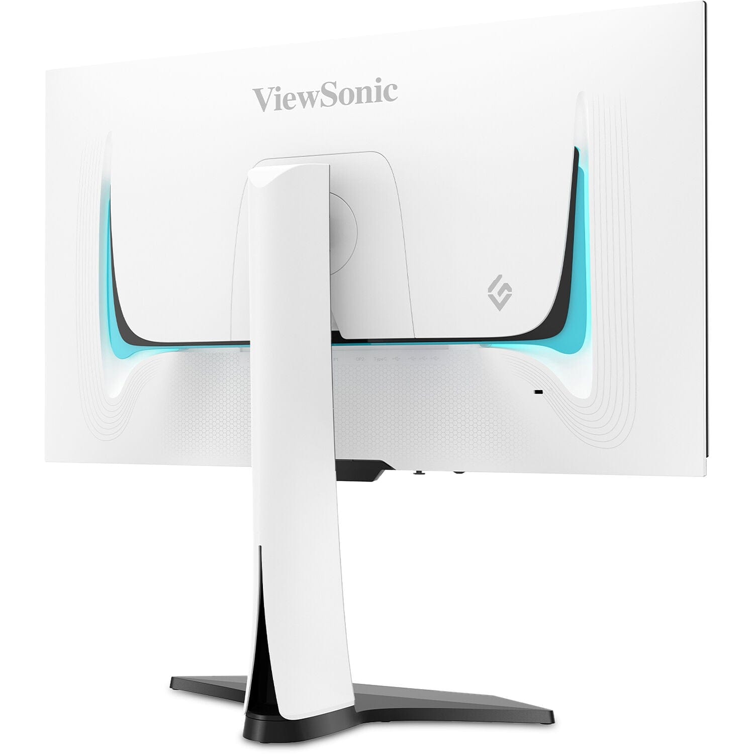 ViewSonic XG272-2K-OLED-S 27" 1440p 240Hz OLED Ergonomic Gaming Monitor, White - Certified Refurbished